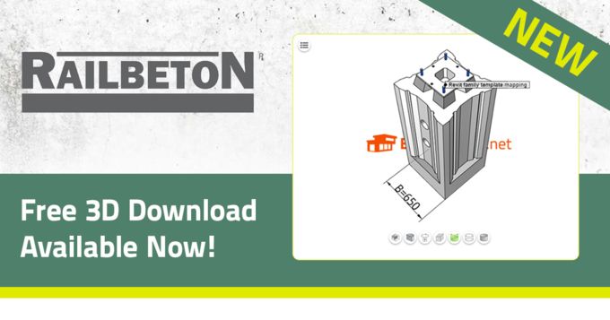 RAILBETON、CADENASの技術を使って3D BIM CADデータの快適なダウンロードを提供