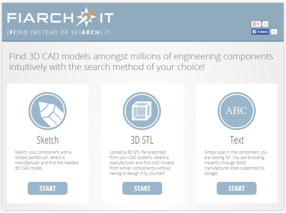 Find components specifically with a search engine for engineers and designers