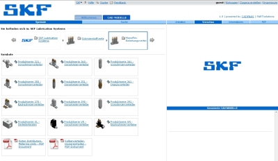 3D CAD Downloadportal SKF Lubrication