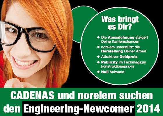 Engineering Newcomer 2014 von CADENAS