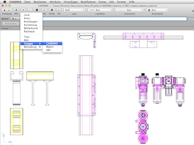 Use 3D CAD models by CADENAS directly in CADEMIA