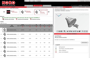 3D CAD Downloadportal von NORO